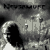 Pixelated grayscale image with a skull on the left and text reading "THIS GODLESS FAVOR" in blocky white letters on the right.