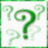 Green question mark icon with multiple fainter question marks in background, next to text reading 'Question of the Day' and '300 Points'.