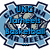 Pixelated blue and white icon with 'UNC Tar Heels Basketball' text over a blurred basketball player image.