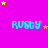 identical cyan 'RUSTY' text icons on a bright pink background with scattered yellow and pink stars