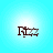 Four identical pixelated icons display 'Fzzz' text on a light blue gradient background with a white circular highlight.