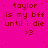 A static image with a bright pink background displaying repeated text in dark red pixelated font.