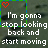Animated contact sheet of three frames showing pixelated text and red heart icons on a dark green background with visible transparency grid.