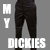 Six colored display fashion and punk-themed text with images of Dickies pants, a sweatband, spiked hair, Vans shoes, and rock hands
