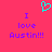 A static image with a bright pink background displays two identical purple text phrases and a cyan heart symbol above them.
