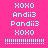 Pixelated text and symbols on a bright pink background with yellow rectangular overlays, arranged in repeating
