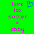 Static pixel art displays pink text and a blue heart symbol on green background with identical left and right sections.