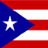Static 48x48 pixel icon depicting a stylized flag with red and white horizontal stripes and a blue triangle containing a white star.