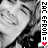 Animated contact sheet of Zac Efron's face in grayscale with repeating text and heart symbols on vertical bars between frames.