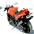 Animated contact sheet showing three sequential frames of a red motorcycle icon with visible motion blur and partial text 'Coolbuddy.com' on the right side.