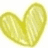 Four heart-shaped icons arranged in a , each with distinct colors and striped patterns on solid white background
