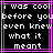 Pixelated text in white on black background with pink and purple lines, displaying 'I was cool before you even knew what it meant' in two identical