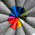 Four distinct animated buddy icons arranged in a , each with unique color schemes and motion patterns