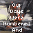 Pixelated text overlays a blurred background with a figure holding a red object, transitioning between two phrases.