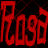 Static 48x48 pixel buddy icon featuring bold red text on a dark background with visible dithering and blocky rendering artifacts.