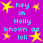 A static image with a bright purple background featuring repeated text and yellow star icons in a