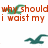Pixelated orange text on white background with green bird silhouettes, partially obscured by gray rectangle.