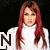 Six distinct celebrity portraits arranged in a , each with partial text overlays on a dark background