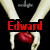 Two skeletal hands hold a red lip-shaped object against black background with text overlays.