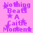 Pixelated purple text and star shapes on a pink background, with visible animation changes across frames.