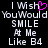 Pixelated text reads 'I Wish You Would Smile At Me Like B4' with a pink heart symbol replacing the 'i' in 'Wish', displayed on black background.