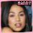 A pixelated image of a person with dark hair and a pink border, featuring the text 'MANNY' in blocky letters at the top.