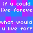 Pixelated text repeats 'if u could live forever what would u live for?' across a of purple and blue squares