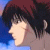 nine pixelated anime-style character portraits with varying facial expressions against a blue sky background