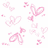 Pixelated pink and white animation featuring floating hearts, key shapes, and the text 'my love' in pink letters.