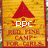 Four pixelated display a red tent on a wooden background with text variations; one shows a tent with a boat beneath it