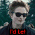 A four- shows a person in various poses with red text overlays reading "I'd Let," "Edward," and "Change me!" against blurred backgrounds