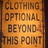 A static pixelated image displays four lines of text on a warm-toned background with visible digital noise.