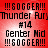 Red background with black pixelated text reading "!!!SOGGER!!! Thunder Fury #14 Genber Mid" in four identical quadrants.