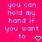 Pixelated text on bright pink background with two identical heart symbols at bottom right of each side.