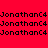 Red background with yellow rectangular blocks and repeated black text 'JonathanC4' in a pattern