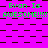 A static image with a bright pink background and dark brown checkered patterns, displaying repeated green text "Evan Is AWESOME!!!!!" in multiple