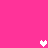 Pixelated heart icons in white and pink hues on a solid pink background, with one central white heart and two smaller pink hearts positioned to the right and bottom-right.