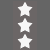 A 3x3 contact sheet of an animated AIM buddy icon featuring black letters F, A, and 4 with white stars on gray backgrounds, alternating between solid blue shapes and orange curved shapes in the center frame.