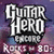 Guitar Hero Elite Rock 'n' 80s buddy icon with stylized text on a purple gradient background.