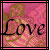 A static square icon with a pink and brown pixelated background, framed by a black border with pink inner lines.
