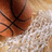 Pixelated basketball held by a hand with white foam, next to green text reading "shamrocks 3-0 We Rule!!!! I Luv U Guys" on white background.