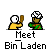 Pixel art animation of two figures: one in yellow with white head, another in green camouflage with patterned head. Yellow figure holds brown object; text bubbles read HELLO and SHUT UP!.