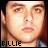 Static 48x48 pixel icon featuring a close-up of a person's face with the name "BILLIE" in blocky text at the bottom, rendered in low-resolution pixel art style with warm skin tones and dark hair.