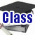 Graduation cap with rolled diploma, blue text 'Class of 2009' over white background.