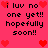 Pixelated pink background with black text and red heart icons arranged in a pattern