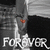 A grayscale animated icon shows a figure with orange accents holding a glowing object, with the word 'FOREVER' in stylized text below.