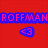 A static image divided into four quadrants with distinct text and color schemes, including a red top-left quadrant with 'ROFFMAN' and '<3', yellow top-right with 'ITS AN epidemic', black-bottom left with 'BITCH!', and gray bottom-right.