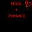 Red pixelated text and symbols on black background, with one frame showing a heart symbol replacing a plus sign.