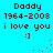 Pixelated blue background with repeated text blocks and red dot animations.