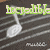 Pixelated image with green text, a white musical note on striped background, pink text reading "music is an addiction" with colored notes below.